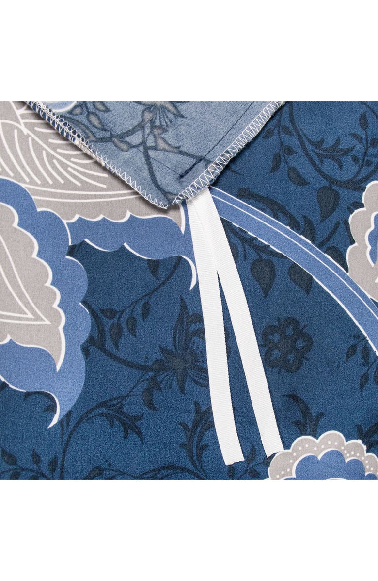 SOUTHSHORE FINE LINENS Luxury Premium Collection Oversized Duvet Cover Set, Alternate, color, Grand Flower Blue