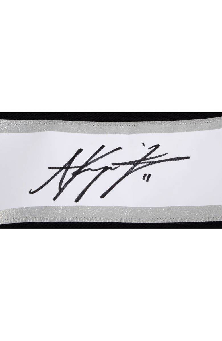 FANATICS AUTHENTIC Anze Kopitar Los Angeles Kings Autographed Black Adidas Authentic Jersey, Alternate, color, 