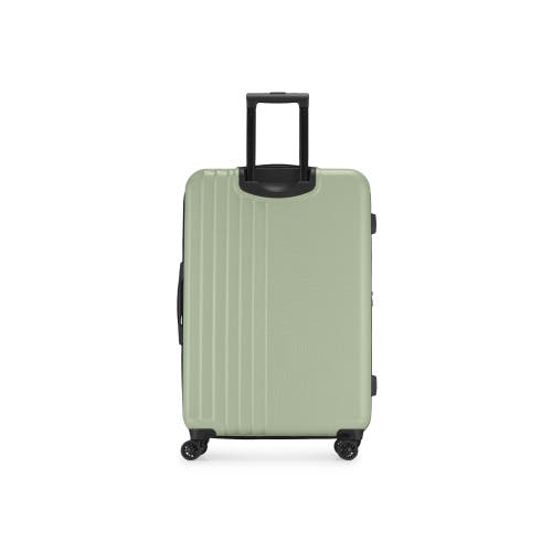 Bugatti The Classic Hardside Check-in Large Luggage With Expansion In Sage Green