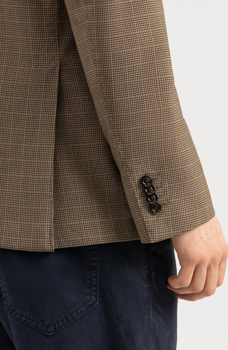 Boglioli K-Jacket Check Virgin Wool Sport Coat, Alternate, color, 