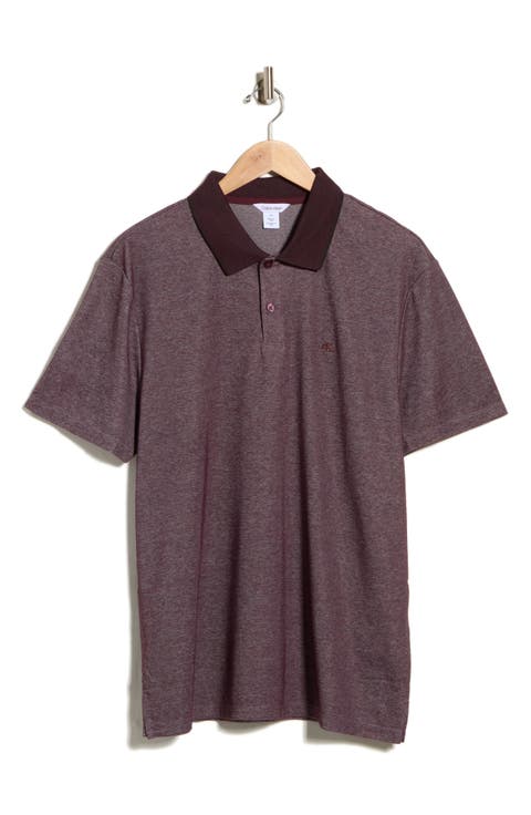 Birdseye Heather Interlock Polo