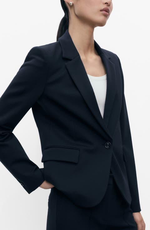 Fitted Suit Jacket