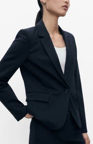 MANGO Fitted Suit Jacket
