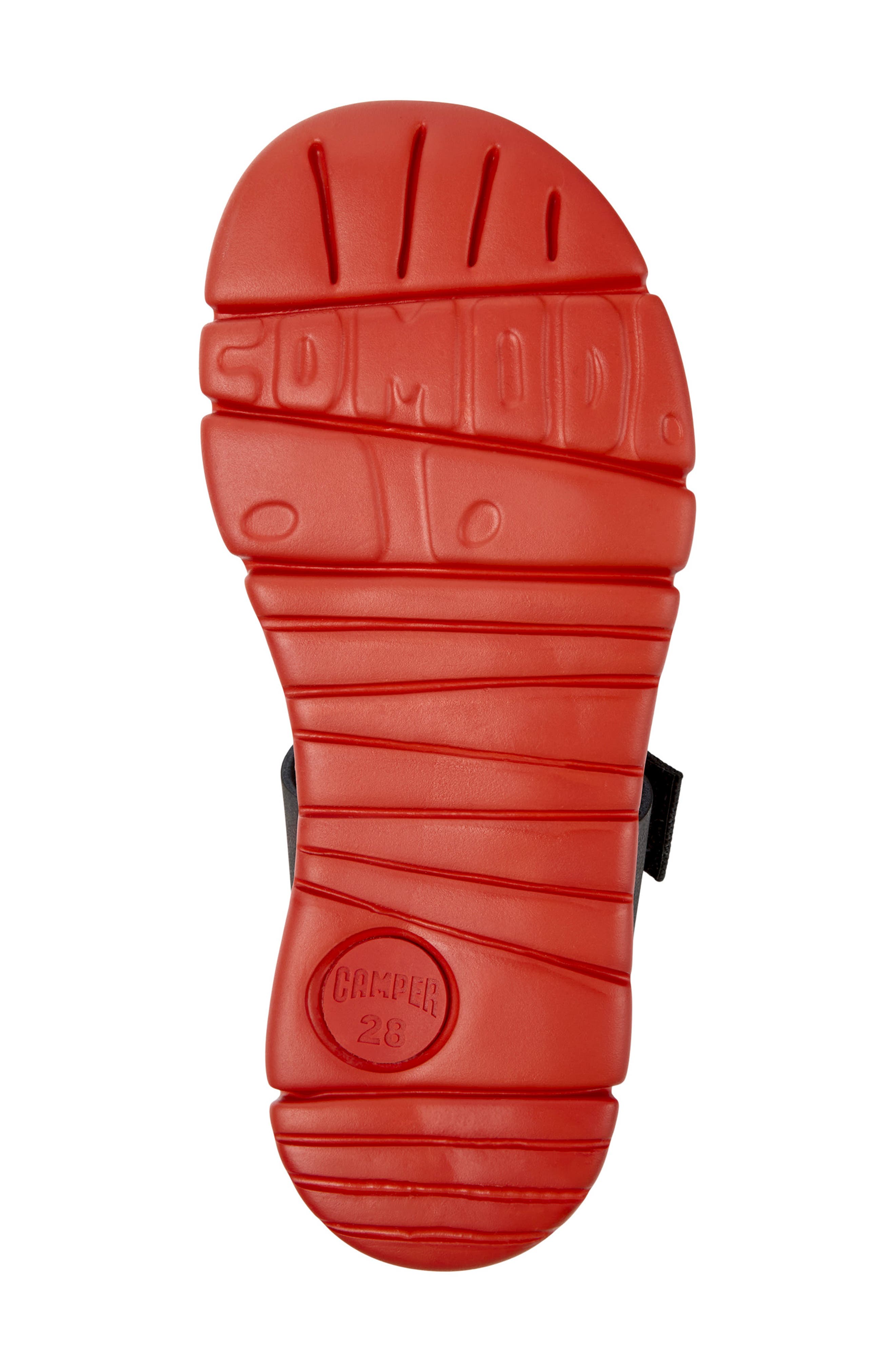 Camper Oruga Slingback Fisherman Sandal, Alternate, color, Black