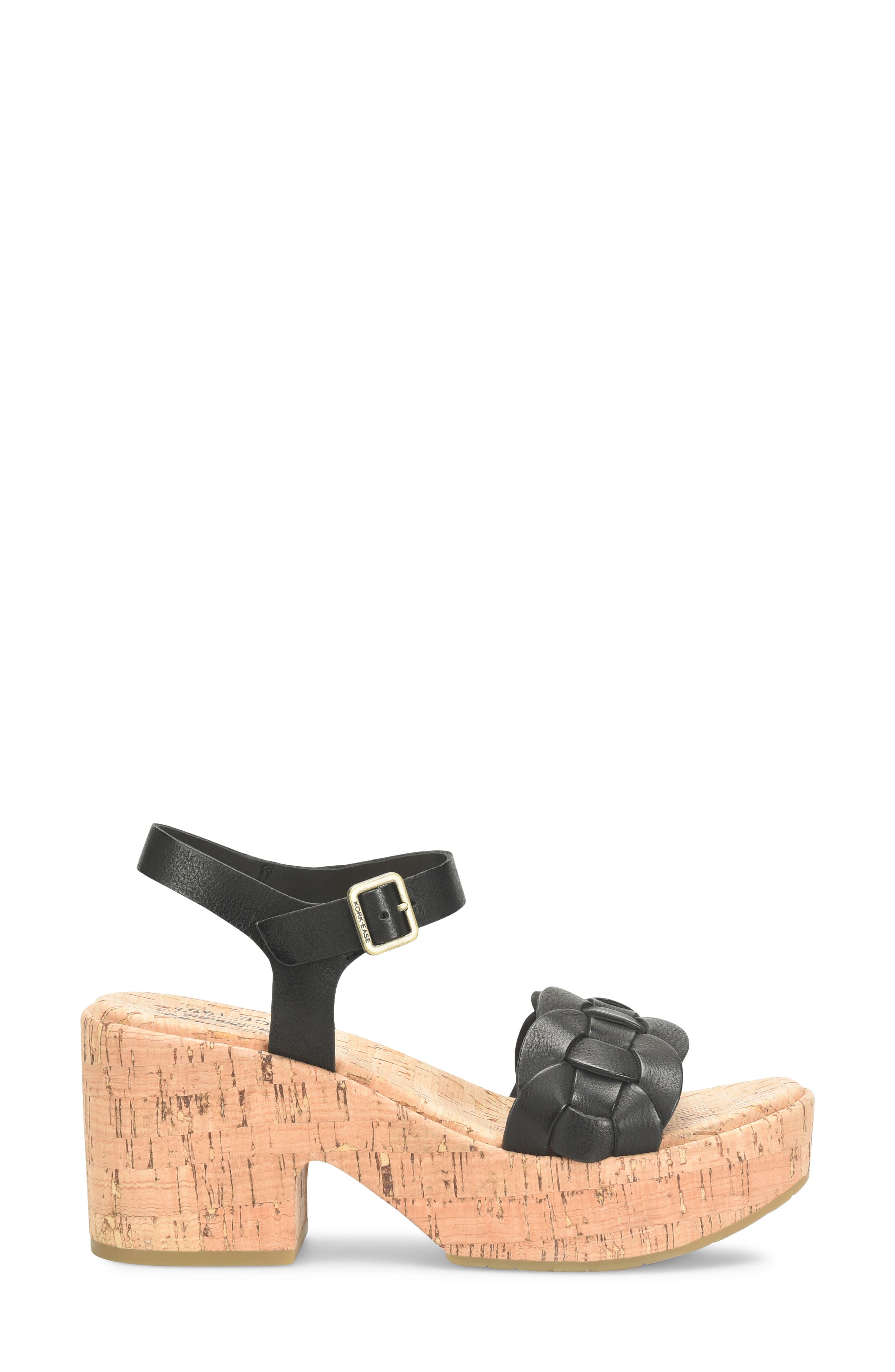 Kork-Ease<sup>®</sup> Tatiana Ankle Strap Platform Sandal, Alternate, color, 