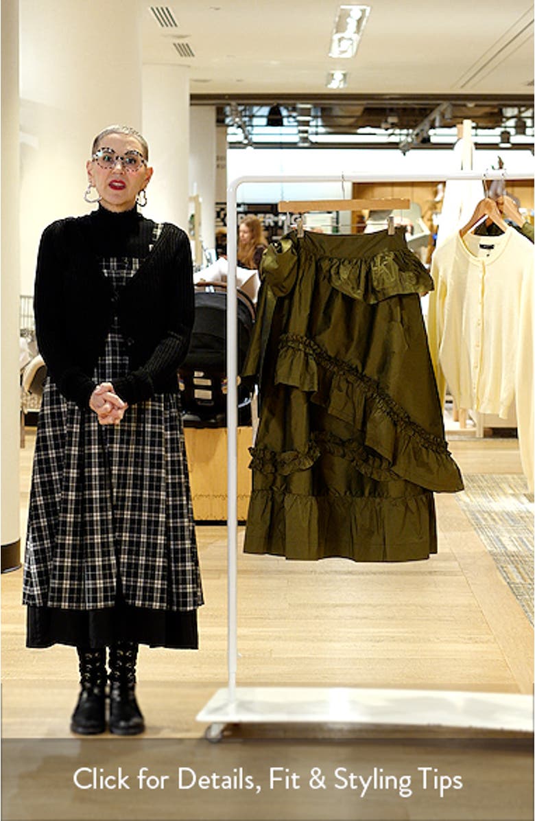 Constance Ruffle Detail Skirt, sales video thumbnail