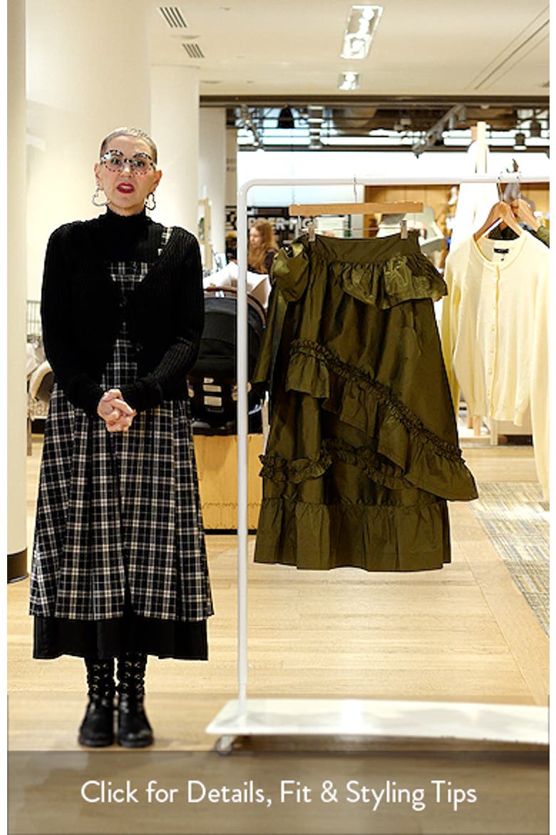 Constance Ruffle Detail Skirt video