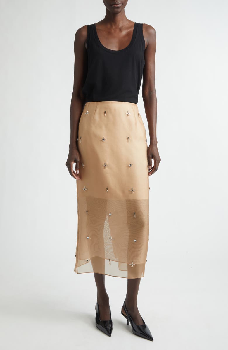 Lafayette 148 New York Scoop Neck Merino Wool Sweater Tank, Alternate, color, Black