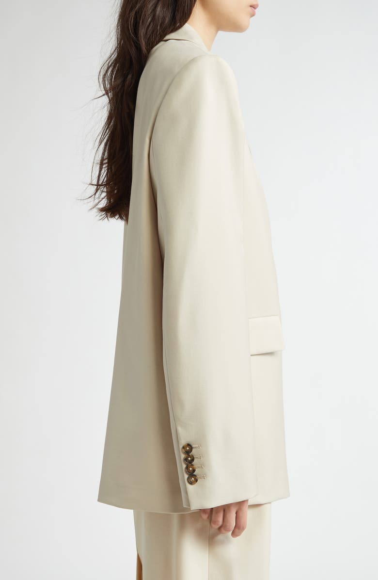 LOULOU DE SAISON Arlo Double Breasted Virgin Wool Blazer, Alternate, color, 