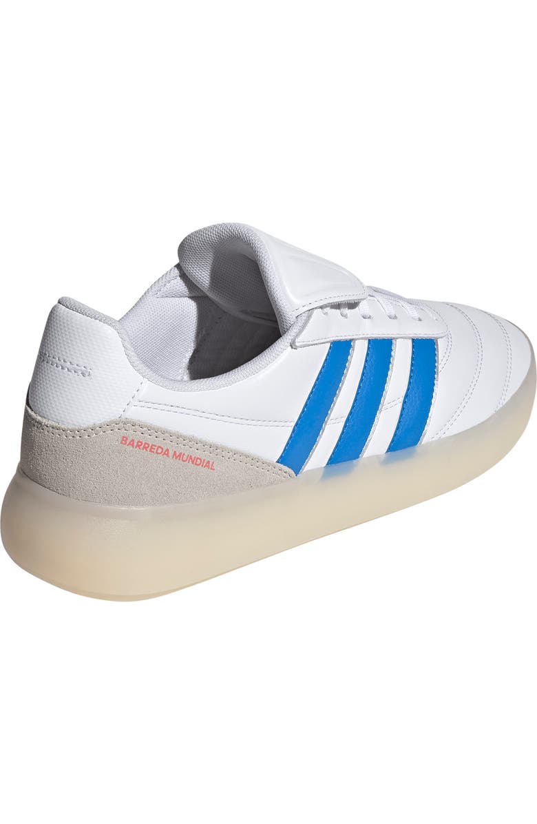 adidas Barreda Mundial Sneaker, Alternate, color, White/ Lucid Ray Blue/ White