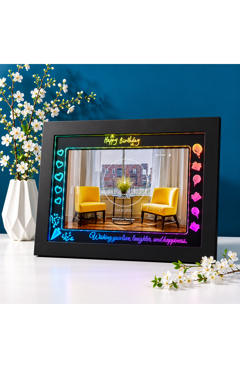 Eco4Life 10.1" RGB Digital Picture Frame, Alternate, color, Black