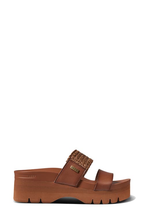 Reef Cushion Vista Higher Platform Slide Sandal