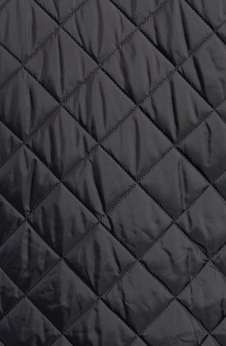 Cole Haan Mixed Media Quilted Jacket, Alternate, color, 