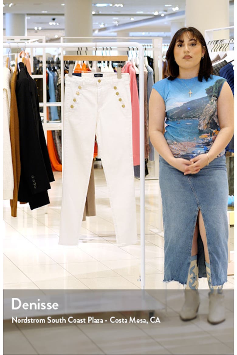 Helena Skinny Sailor Jeans video