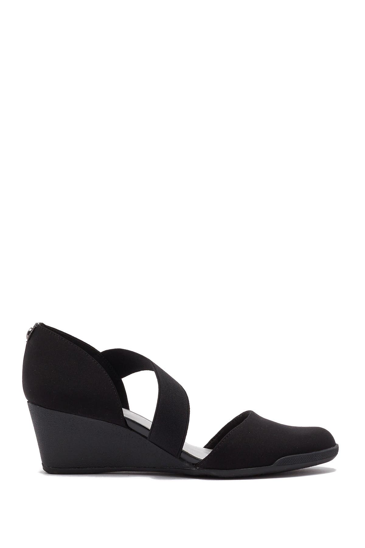 Anne Klein Tangle Wedge Pump, Alternate, color, 