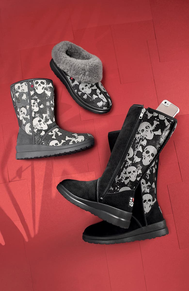 I Heart UGG<sup>™</sup> by UGG<sup>®</sup> Australia 'I Heart Kisses' Short Boot, Alternate, color,