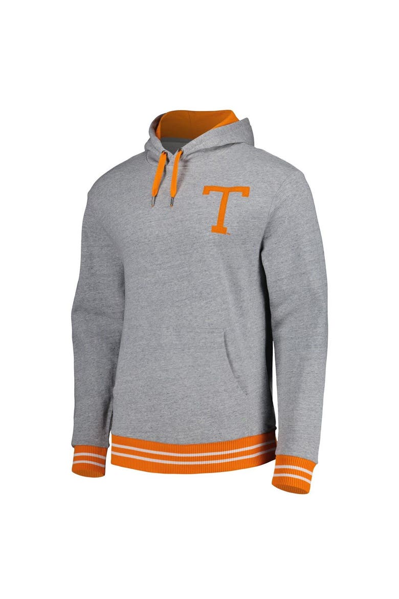 Men's Mitchell & Ness Heather Gray Tennessee Volunteers Pullover Hoodie, Alternate, color, Heather Gray