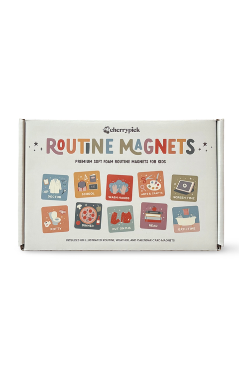 Soft Foam Routine Magnets Set