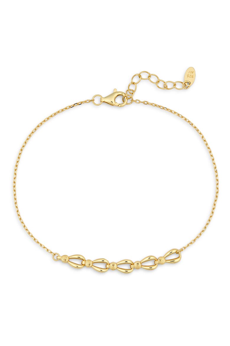 Modern Frontal Bracelet, Main, color, GOLD