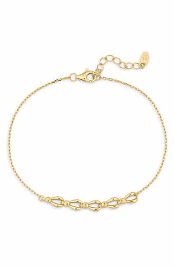 Argento Vivo Sterling Silver Modern Frontal Bracelet