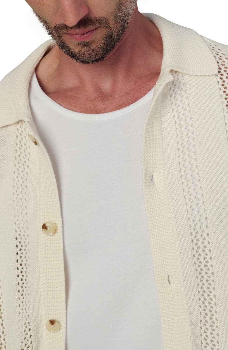 Joe's Summer Open Knit Cardigan, Alternate, color, Papyrus