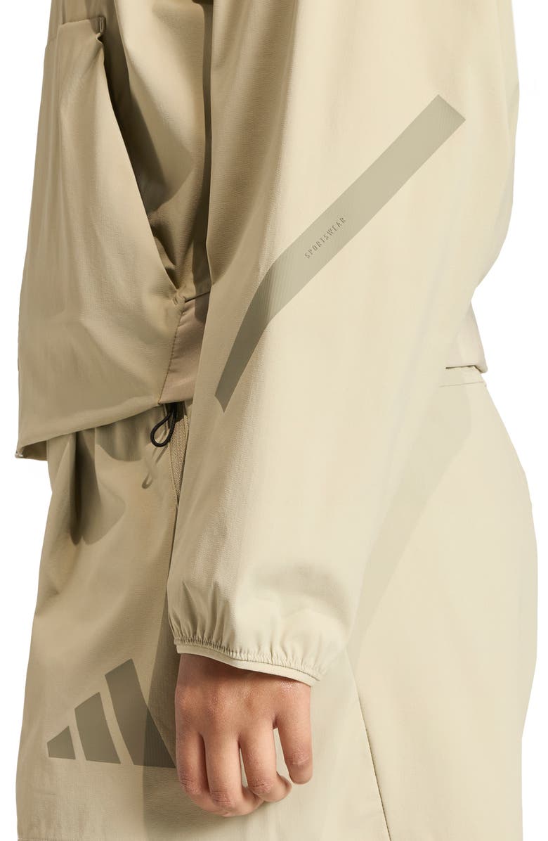 adidas Originals Z.N.E. Ripstop Bomber Jacket, Alternate, color, Wonder Cargo/ /