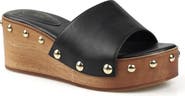 Candie's Jewell Platform Wedge Slide Sandal