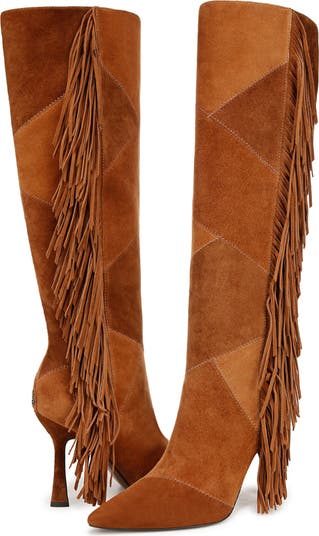 Ellis Fringe Knee High Boot