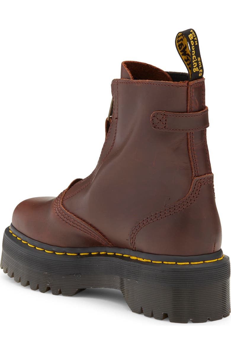 Dr. Martens Jetta Zip Platform Boot, Alternate, color,