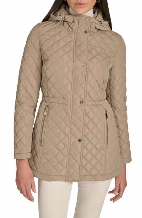 Calvin Klein Diamond Quilted Hooded Jacket