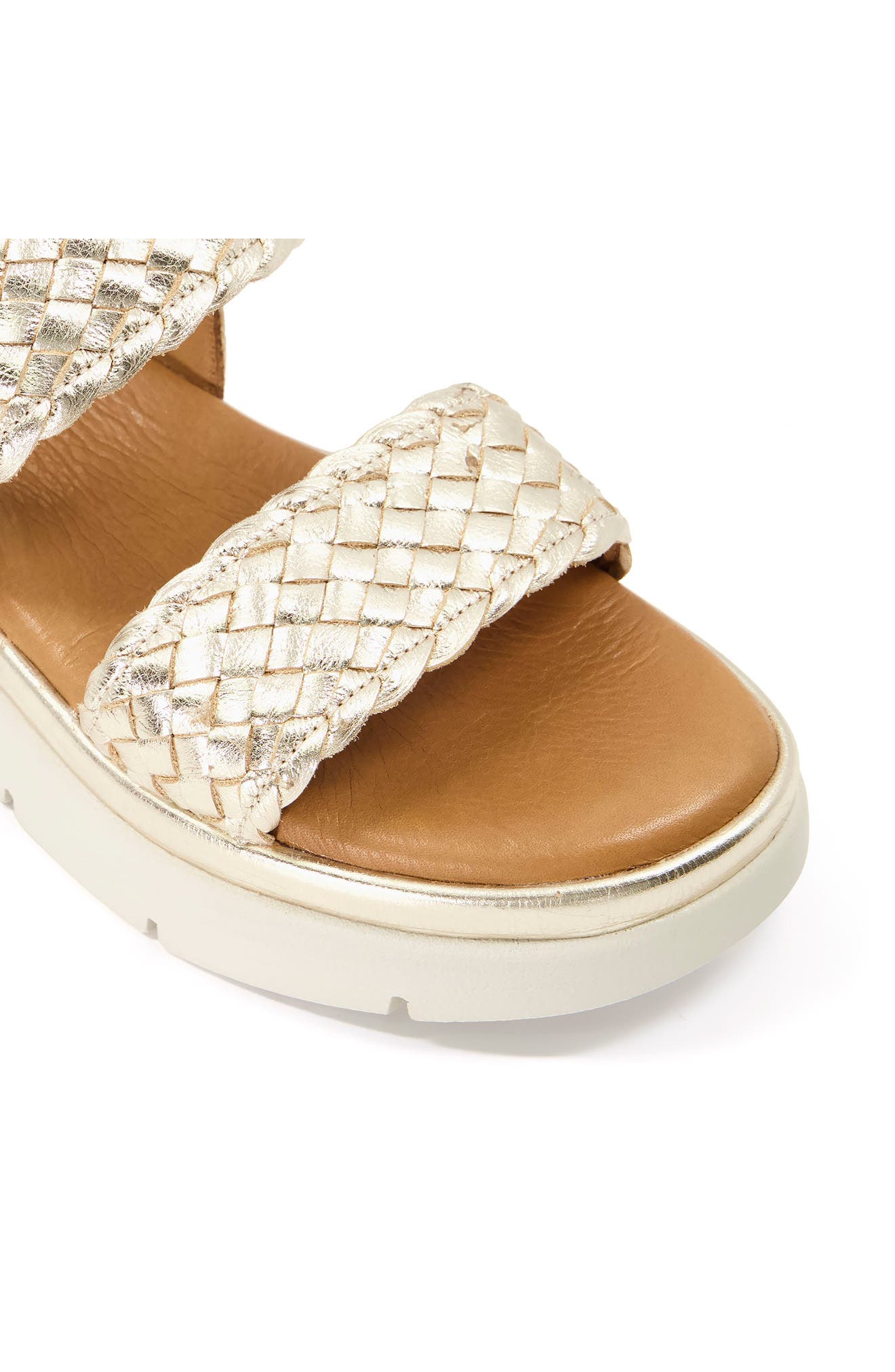 Lorris Slingback Platform Sandal, Alternate, color, GOLD