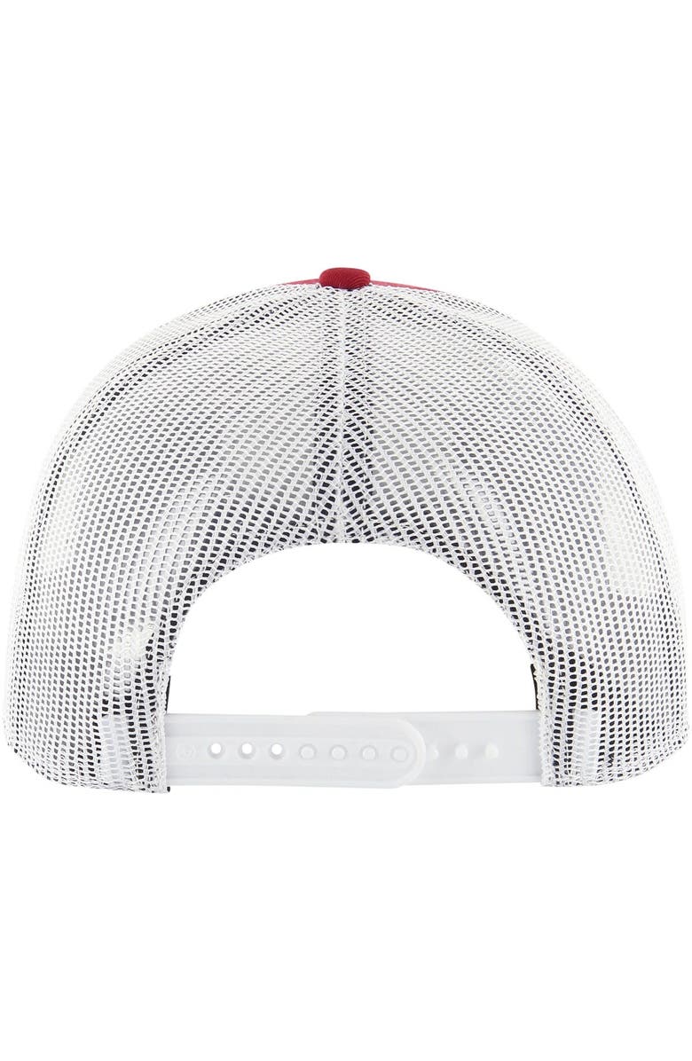 '47 Men's '47 Red Detroit Red Wings Convoy Trucker Adjustable Hat, Alternate, color, 