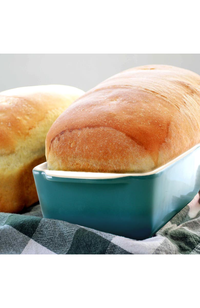 Crock-pot 1.25 Quart Rectangular Stoneware Bake Pan, Alternate, color, Blue