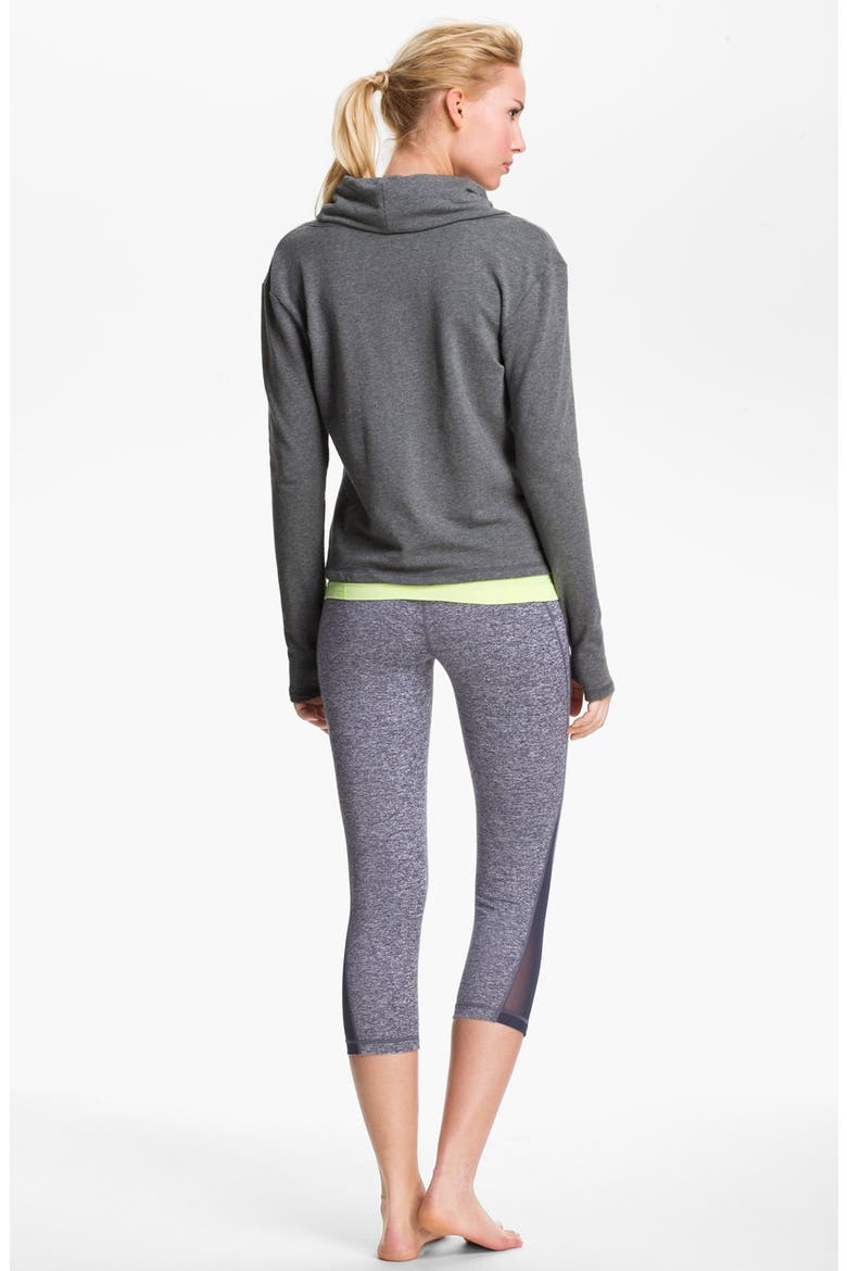'Live In - Streamline' Capris, Alternate, color, GREY SLATE MELANGE