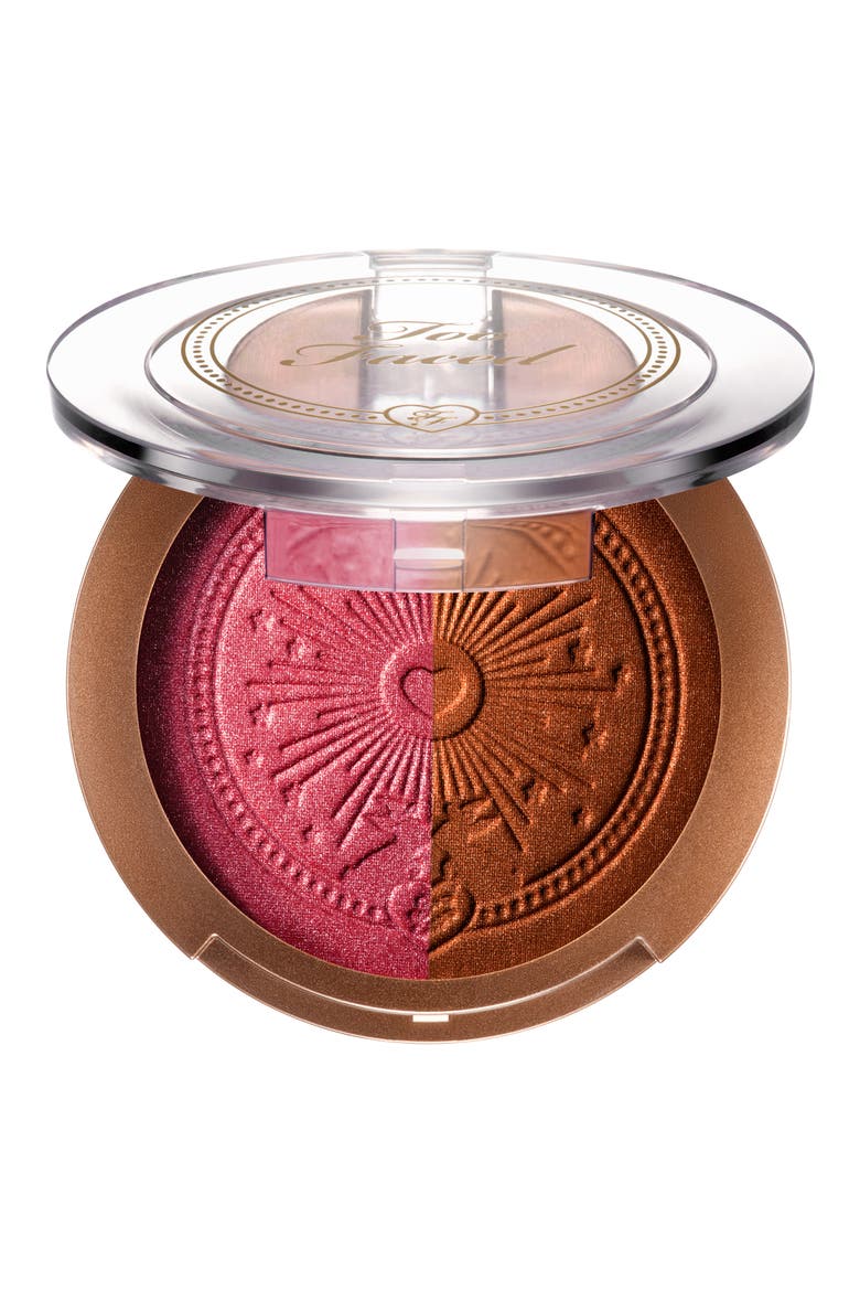 Sun Bunny Blushing Bronzer, Main, color, FUCHSIA BUNNY