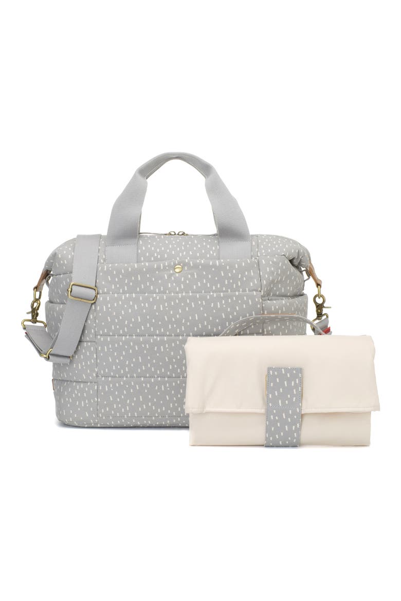 Organic Cotton Diaper Tote, Alternate, color, GREY