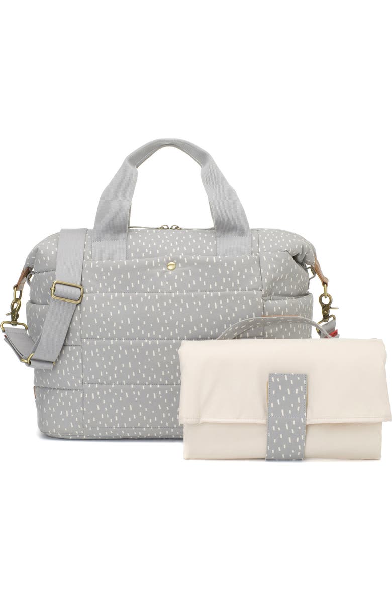 Storksak Organic Cotton Diaper Tote, Alternate, color,