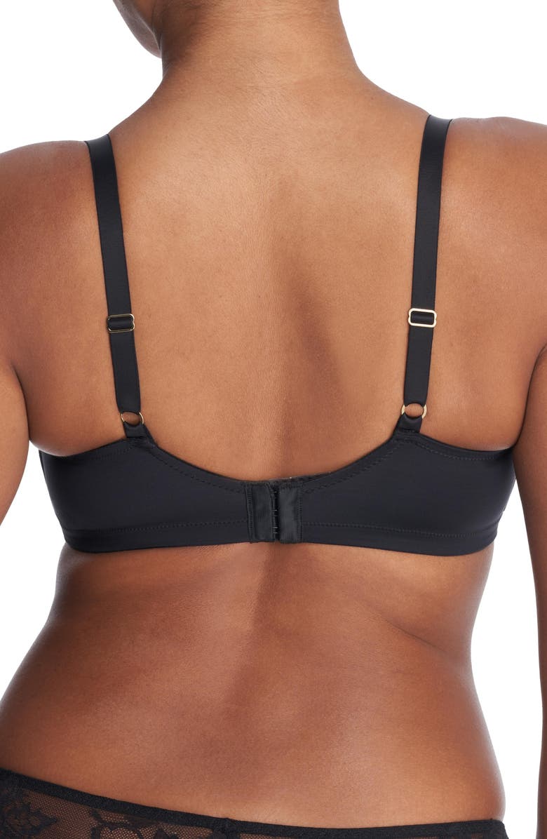 Natori Statement Full Fit Wireless Bra, Alternate, color, Black/Cafe