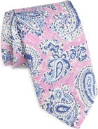 David Donahue Paisley Silk Tie