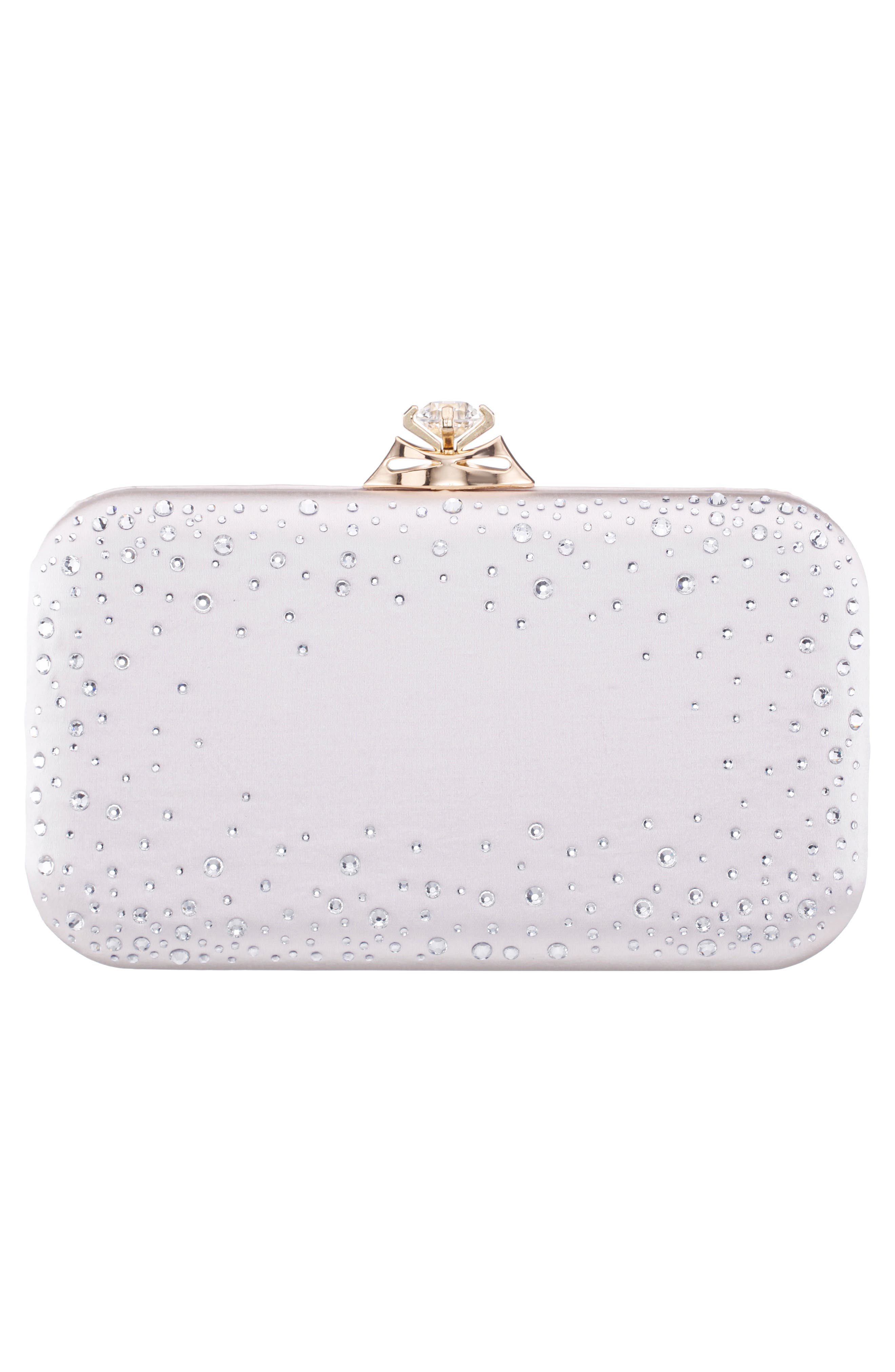Lindsay Frame Clutch, Alternate, color, IVORY