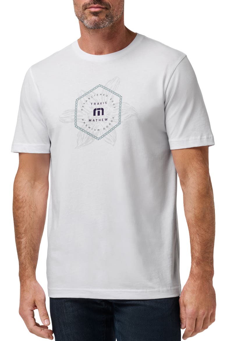 Money Talks Cotton Graphic T-Shirt, Main, color, WHITE