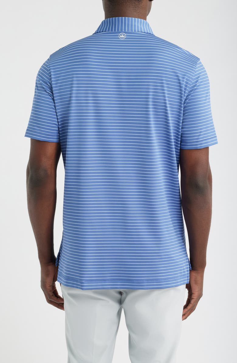 Peter Millar Winston Summer Comfort Performance Jersey Polo, Alternate, color, Bali Blue