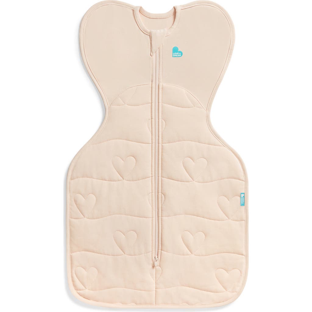 Love To Dream Swaddle Up™ Extra Warm 3.5 Tog Quilted Stretch Cotton Swaddle In Pink