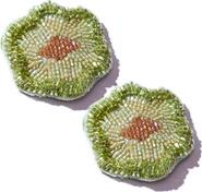 Simitri Moss Bloom Earrings