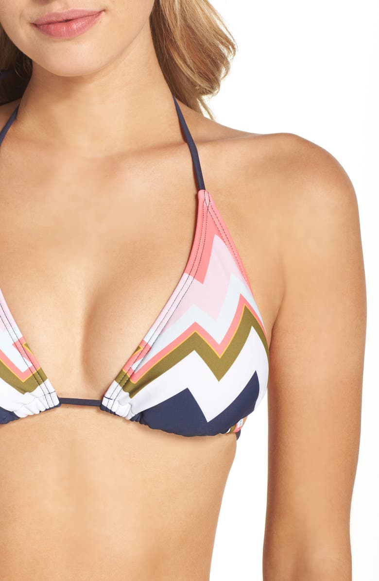 Ted Baker London Mississippi Halter Bikini Top, Alternate, color, 