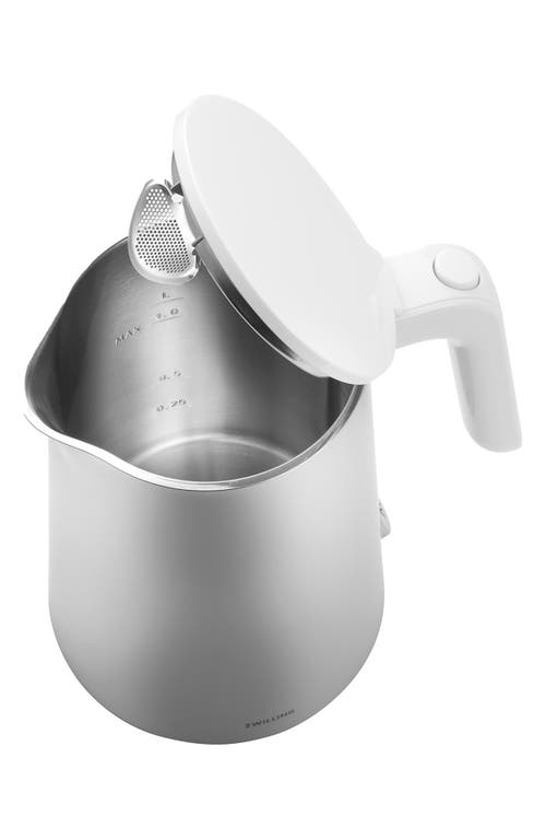 Zwilling Enfinigy 1l Electric Kettle In Silver