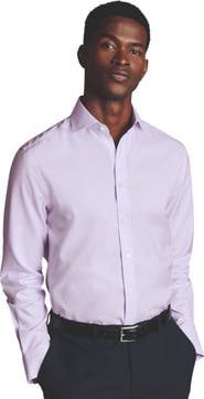Charles Tyrwhitt Cutaway Collar Non-Iron Twill Shirt