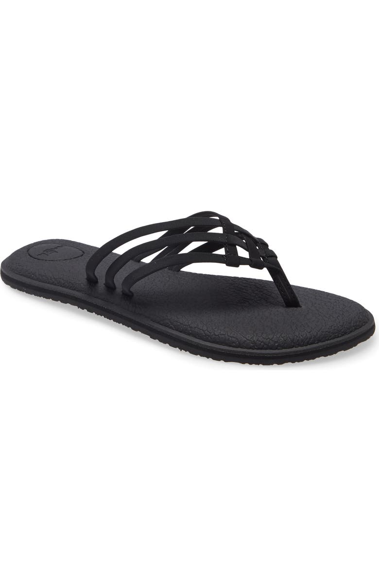 Sanuk Yoga Salty Flip Flop, Main, color,