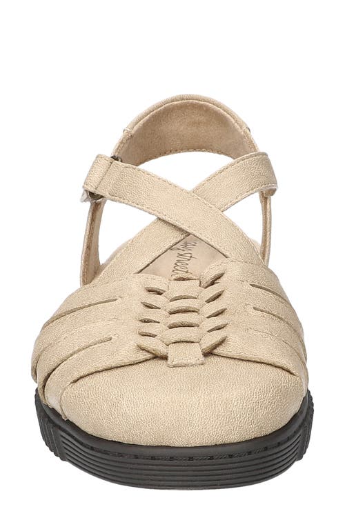 Easy Street Hue Slingback Sandal In Taupe