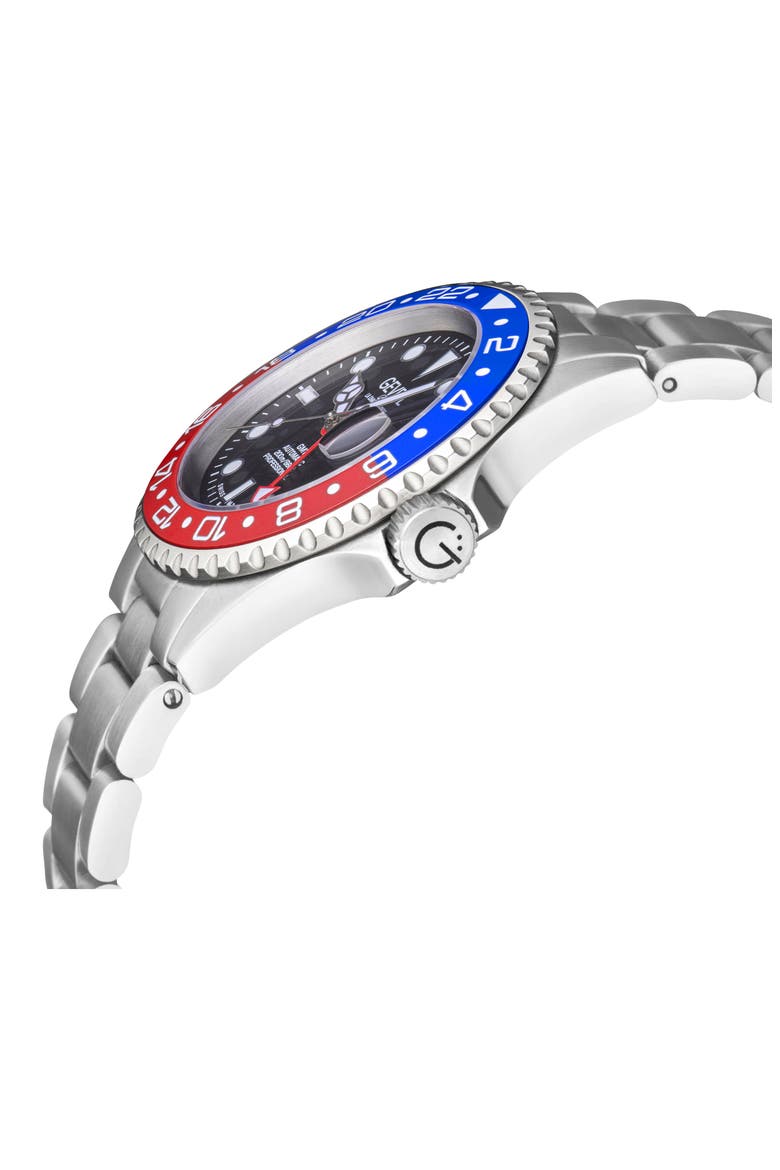 Wall Street Chronograph Bracelet Watch, 43mm, Alternate, color, SILVER